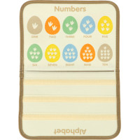 Smyslový manipulační Montessori kufřík - Dinosaur