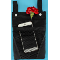 Brašna na telefon na řídítka - černá