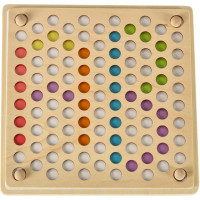 Vzdělávací Montessori kuličková mozaika - 77 prvků