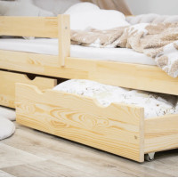 Dětská postel z masivu PAVLÍK 2 - 180x80 cm