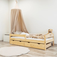 Dětská postel z masivu PAVLÍK 2 - 160x80 cm