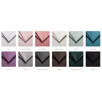 Čalouněný panel na zeď TRINITY - 45x25 cm, tyrkysový