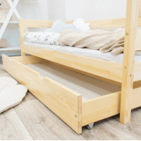 Dětská postel z masivu KARAS 2 - 180x90 cm