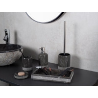 Ridder POSH WC štětka na postavení, mramor, šedá 2234407