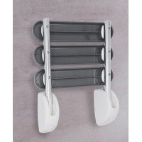 Ridder HANDICAP sklopné sedátko do sprchového koutu, 36x25cm, černá A140110