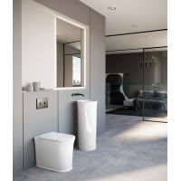 Kerasan THE NEW YORKER WC sedátko, SLIM, Soft Close, bílá/chrom 569101