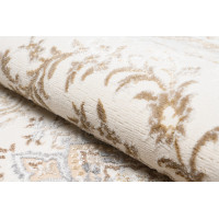 Kusový koberec HERA Ornament - krémový/hnědý