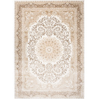 Kusový koberec HERA Ornament - béžový/hnědý