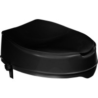Ridder HANDICAP WC sedátko zvýšené 10cm, černá A0071010