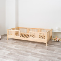 Dětská postel z masivu borovice LUNA 10 - 190x90 cm