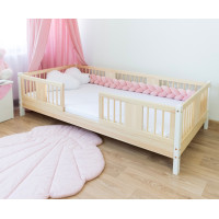 Dětská postel z masivu borovice LUNA 10 - 180x80 cm