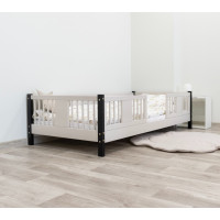 Dětská postel z masivu borovice LUNA 10 - 160x80 cm