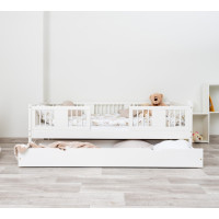 Dětská postel z masivu borovice LUNA 20 - 160x80 cm