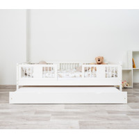 Dětská postel z masivu borovice LUNA 20 - 180x80 cm