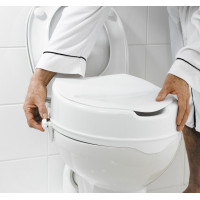 Ridder HANDICAP WC sedátko zvýšené 10cm, černá A0071010