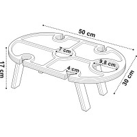 Servírovací podnos DELIA - bambus