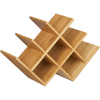 Stojan na víno SOLARIS - přírodní