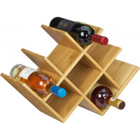 Stojan na víno SOLARIS - přírodní