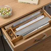 Bambusový zásobník na kuchyňské folie BORDE