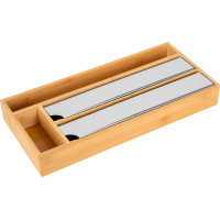 Bambusový zásobník na kuchyňské folie BORDE