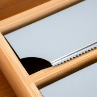 Bambusový zásobník na kuchyňské folie BORDE