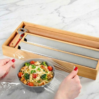 Bambusový zásobník na kuchyňské folie BORDE