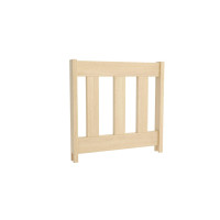 Odnímatelná zábrana z masivu - typ B - 48 cm
