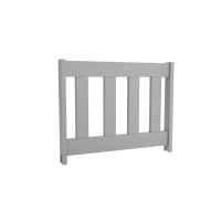 Odnímatelná zábrana z masivu - typ B - 65 cm