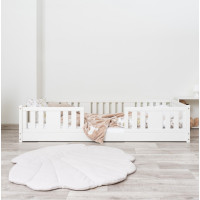 Dětská Montessori postel z masivu borovice NIKO - 200x90 cm