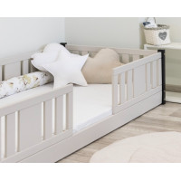 Dětská Montessori postel z masivu borovice NIKO - 190x90 cm