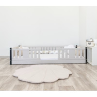 Dětská Montessori postel z masivu borovice NIKO - 200x90 cm