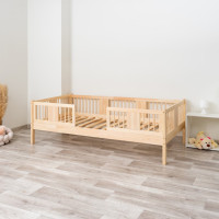 Dětská postel z masivu borovice LUNA 20 - 200x90 cm