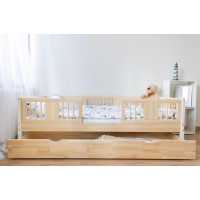Dětská postel z masivu borovice LUNA 20 - 200x90 cm