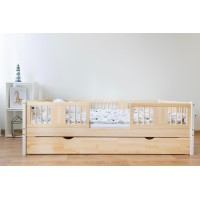 Dětská postel z masivu borovice LUNA 20 - 200x90 cm