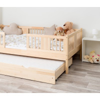 Dětská postel z masivu borovice LUNA 20 - 200x90 cm