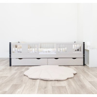 Dětská postel z masivu borovice LUNA 20 - 200x90 cm