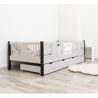 Dětská postel z masivu borovice LUNA 20 - 200x90 cm