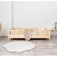 Dětská postel z masivu borovice NIKO 10 - 180x80 cm