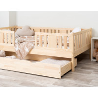 Dětská postel z masivu borovice NIKO 20 - 200x90 cm