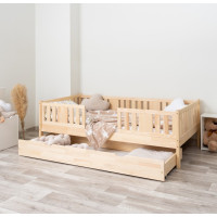 Dětská postel z masivu borovice NIKO 20 - 200x90 cm