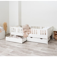 Dětská postel z masivu borovice NIKO 20 - 160x80 cm