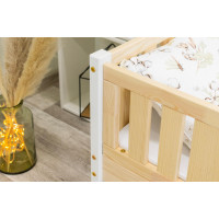 Dětská postel z masivu borovice NIKO 20 - 180x80 cm