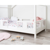 Dětská domečková postel z masivu borovice LUNA S 10 - 180x80 cm