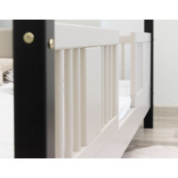 Dětská domečková postel z masivu borovice LUNA S 10 - 160x80 cm