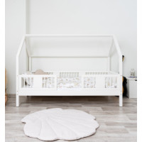 Dětská domečková postel z masivu borovice LUNA L 20 - 160x80 cm