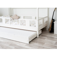 Dětská domečková postel z masivu borovice LUNA L 20 - 180x80 cm