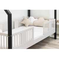 Dětská domečková postel z masivu borovice LUNA L 20 - 190x90 cm