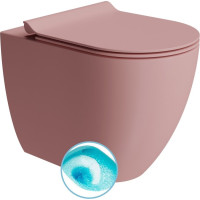 GSI PURA WC mísa stojící, Swirlflush, 36x55cm, spodní/zadní odpad, blush dual-mat 889024