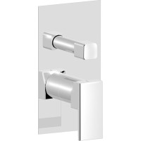 Sapho SPECTRE podomítková sprchová baterie, 3 výstupy, chrom 1102-87