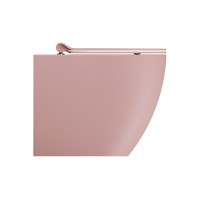 GSI PURA WC mísa stojící, Swirlflush, 36x55cm, spodní/zadní odpad, blush dual-mat 889024